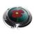 Red Comtemporary Design 2 Handbag Hanger, Presented with Organza Bag