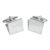 Christian Cross Cufflinks - I will be with You Always Inscription