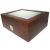 Burl Colour Glass Top 30 Size Humidor