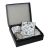 Contemporary Black & White Floral Design Gift Set