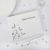 White & Silver Butterfly Design Guest Book