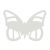 Silver Butterfly Place Cards (Pack of 10)