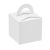 Pack of 10 White Favour Boxes