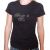 Black Standard Fit Rhinestone Crystal Hen Night T Shirt