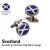 Scottish Flag Saltire Cufflinks