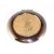 St Christopher Protect Us Etched Golden Outline Ladies Round handbag Mirror