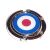Roundel Design Handbag Hanger, Presented with Organza Bag