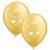 Just Married Gold Balloon Pack (10 Pack)
