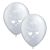 Just Married Silver Balloon Pack (10 Pack)