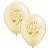 Just Married Ivory Balloon Pack (10 Pack)