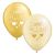 Just Married Gold & Ivory Balloon Pack (10 Pack)