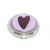 Pink & Red Love Heart Handbag Mirror