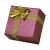 Burgundy Favour Box with Bow & Ribbon (Pack of 10)