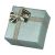 Baby Blue Favour Box with Bow & Ribbon (Pack of 10)