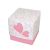 Pack of 10 Pink Heart Favour boxes