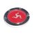 Manx Trinacria /Triskelion Emblem Handbag Hanger, Presented with Organza Bag