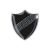 Black Usher Retro Stag Night Enamel School Badge