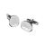 Chi Rho Christogram Christian Oval Cufflinks