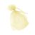 Pack of 10 Large Gold Organza Bags  ***NOW 33% OFF REGULAR COST***