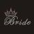 Rhinestone Crystal iron on T Shirt Design - Bride with Crown