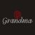 Rhinestone Crystal Iron on T Shirt Design - Grandma with Red Rose