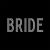 Rhinestone Crystal Iron on T Shirt Design - Double Line Bride