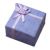 Pack of 10 Lavender Favour Boxes Trimmed with Lilac Ribbon
