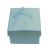 Pack of 10 Turquoise Favour Boxes Decorated with Bows