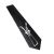 Zip Design Black Neck Tie