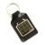 Bonded Leather Key Fob with Isle of Skye Tartan