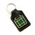 Bonded Leather Key Fob with MacKenzie Tartan