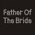 Small Rhinestone Crystal Iron on Design 6x3 cm Father of the Bride design