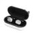 Oval Cufflinks in Chrome Box (engravable)