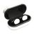 Round Cufflinks in Chrome Box (engravable)