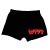 WTF Design Black Mens Boxer Shorts