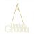 Bride and Groom Hanging Plaque