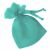 Small Turquoise Organza bags (Pack of 10)