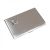 Chefs Hat & Spoon Design Brushed Metal Card Case