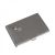 Violin Design Brushed Metal Card Case