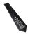Eye Test Design Black Neck Tie