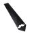 Moustache Design Black Neck Tie