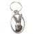 English Pewter Key Ring - Hares Head