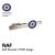 RAF Roundel Tie Clip