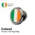 XLP-IrishFlag Tricolour Lapel Pin Badge