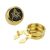 Gold Plated Masonic (With G) Design Cuff Button Covers a New Alternative to Cufflinks