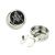 Rhodium Plated Masonic (With G) Design Cuff Button Covers a New Alternative to Cufflinks