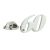 Rhodium Plated 60 Lapel Pin Badge with crystal decoration (AJTP14)