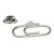 Paperclip Paper clip Lapel Pin Badge (AJTP43)