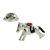 Jockey on Horseback Design Lapel Pin Badge (AJTP51)