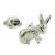 Hare Lapel Pin Badge (AJTP63)